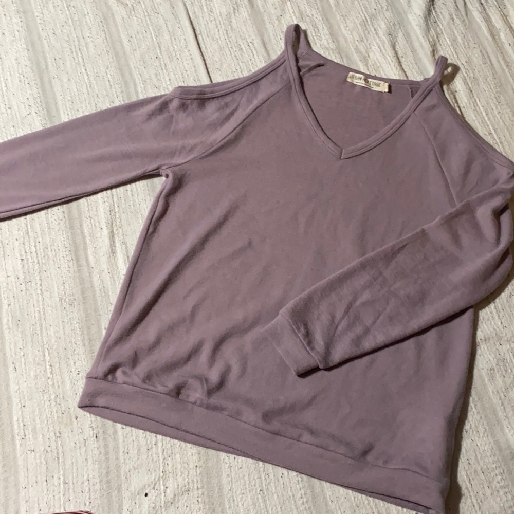 Purple sweater